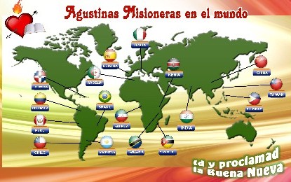 Agustinas Misioneras en el mundo