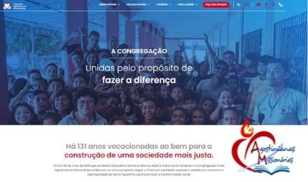 Web Agustinas Misioneras en Portugués