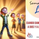 Somos luz cuando damos gracias a Dios y a los demás